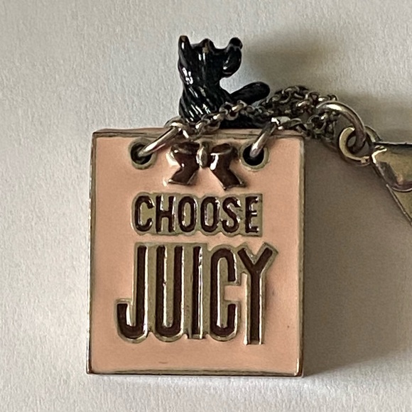 Juicy Couture Pink Yorkie In A Shopping Bag Charm - Picture 4 of 9